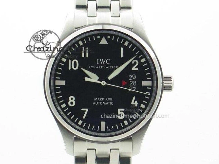 MIROTIME 0801 Efficient Mark XVIII Le Petit Prince IW327001 SS MKS 1:1 Best Edition White Dial On Leather Strap MIYOTA9015 V 7220